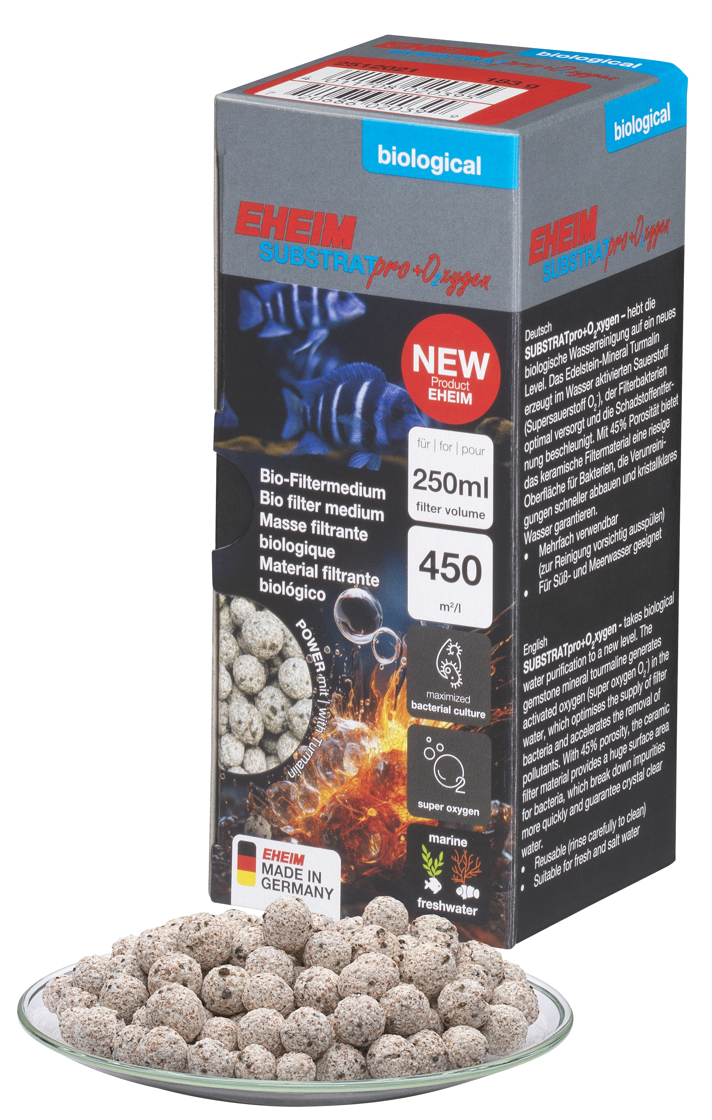 EHEIM SUBSTRATpro+ O2xygen 183g (250 ml)