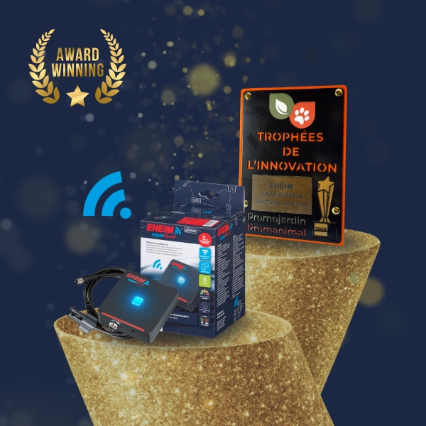 EHEIM wins the Trophée d Or de l Innovation 2025 for the aquaAlert+e