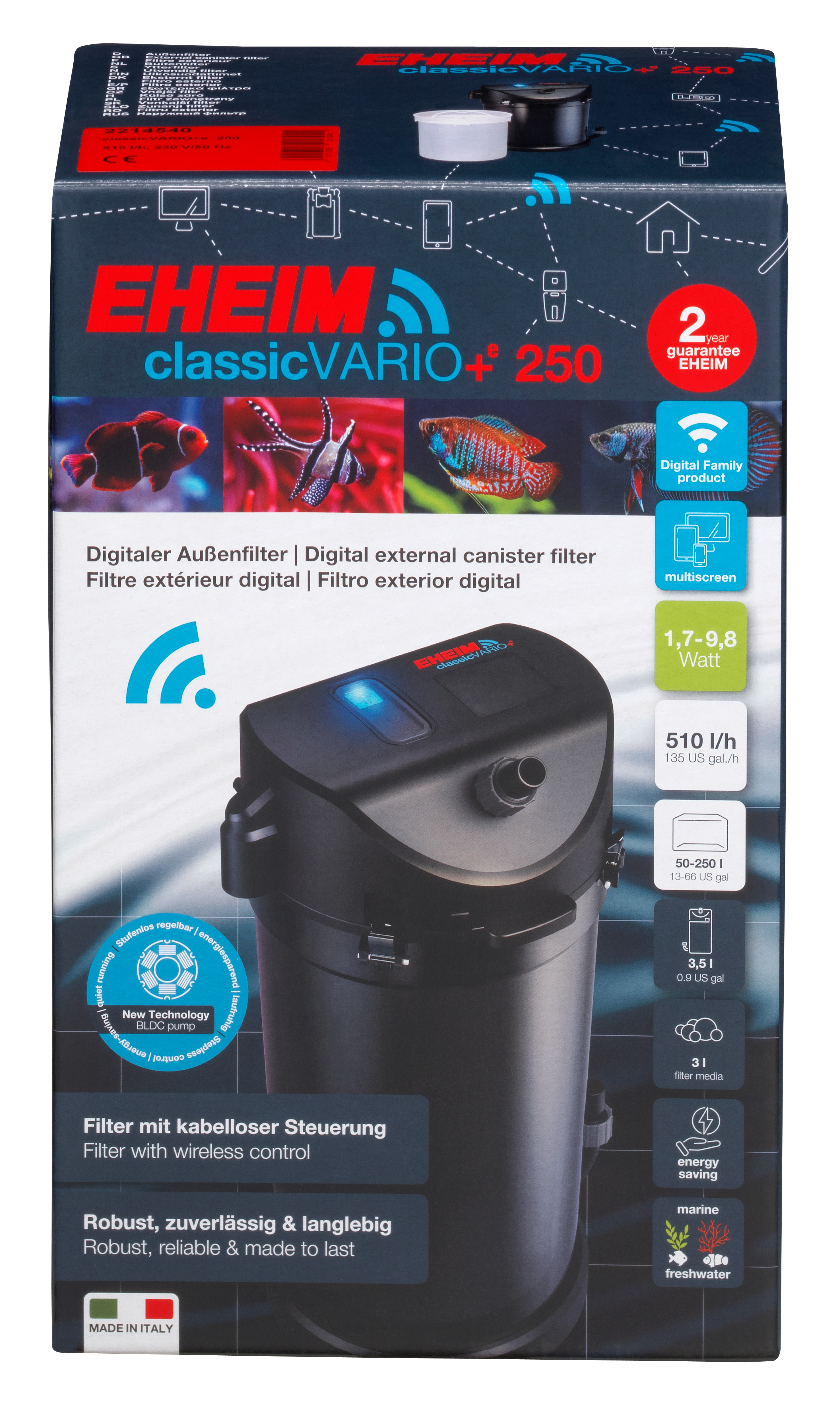 EHEIM classicVARIO+e 250