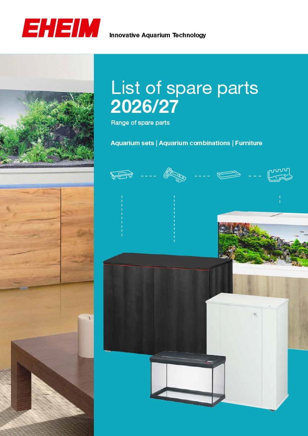 EHEIM Spare part list